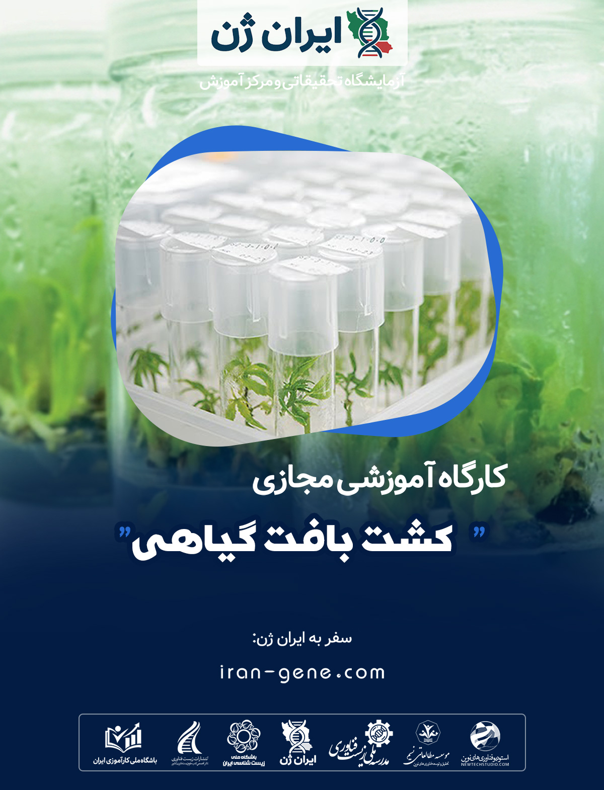 کارگاه آموزشی کشت بافت گیاهی